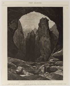 The Narrows, North Fork of the Rio Virgen, Utah by Thomas Moran