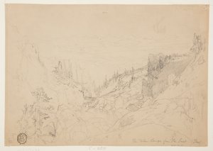 The Teton Range from the East by Thomas Moran