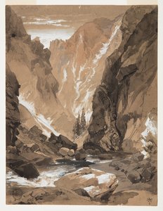 Toltec Gorge, Colorado by Thomas Moran