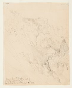 West Wall of the Canyon, Yellowstone