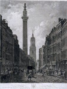 Fish Street Hill, London, 1795