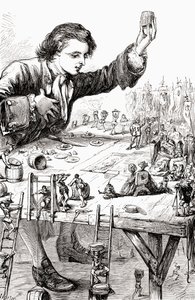 His Imperial Majesty desired that himself and his royal consort might have the happiness of dining with me, illustration from 