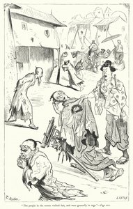 Illustration for Gulliver’s Travels by Jonathan Swift by Thomas Morten