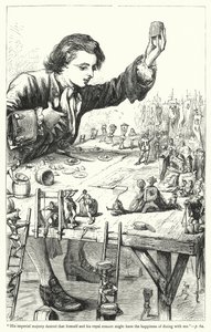 Illustration for Gulliver’s Travels by Jonathan Swift by Thomas Morten