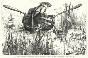 Illustration for Gulliver’s Travels by Jonathan Swift by Thomas Morten
