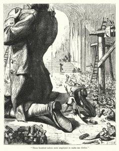 Illustration for Gulliver’s Travels by Jonathan Swift by Thomas Morten