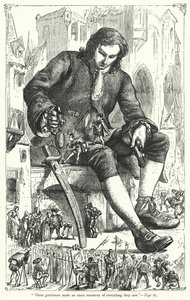 Illustration for Gulliver’s Travels by Jonathan Swift by Thomas Morten