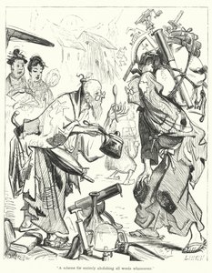 Illustration for Gulliver’s Travels by Jonathan Swift by Thomas Morten