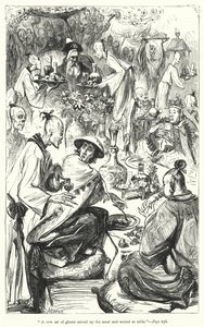 Illustration for Gulliver’s Travels by Jonathan Swift by Thomas Morten
