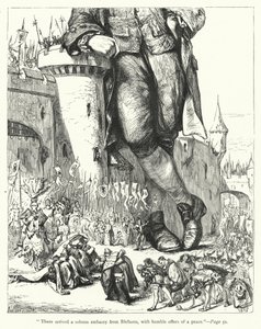 Illustration for Gulliver’s Travels by Jonathan Swift by Thomas Morten