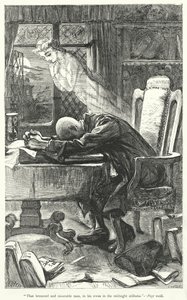 Illustration for life of Jonathan Swift by Thomas Morten
