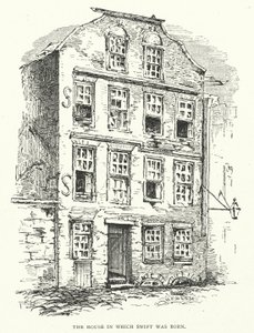 Illustration for life of Jonathan Swift by Thomas Morten
