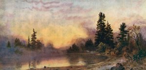 Evening Mists, Muskoka by Thomas Mower Martin
