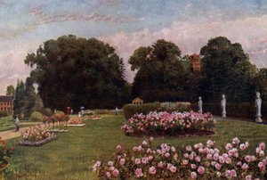 Kew Gardens: In the Italian Garden by Thomas Mower Martin