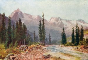 Mount Cheops and the Hermit Range by Thomas Mower Martin