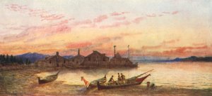Siwash Village, Pacific Coast by Thomas Mower Martin