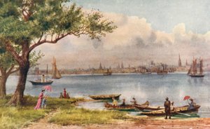 Toronto, from the Island by Thomas Mower Martin