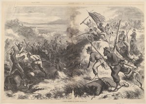 A Black Regiment in Action from Harper