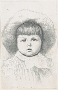 Portrait of a Child Cyril Nast, after 1879