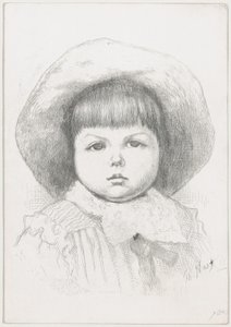 Portrait of a Child Cyril Nast by Thomas Nast