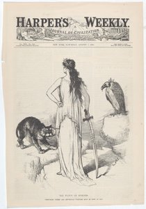The Watch on Spoilers. The Democratic Tigers and Republican Vultures Must Be Kept at Bay. by Thomas Nast