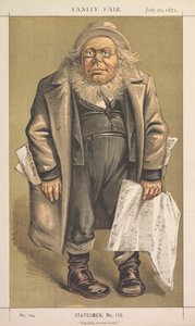 Vanity Fair: Statesman, No. 118 "Anything to Beat Grant" by Thomas Nast