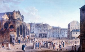 Street Scene at St Germain, Paris by Thomas Naudet