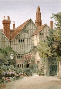 An Old Manor House and Garden by Thomas Nicholson Tyndale