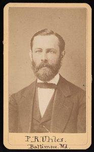 Portrait of Philip Reese Uhler by Thomas P Varley