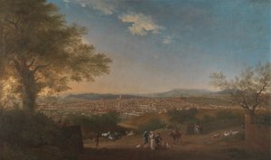 A Panoramic View of Florence from Bellosguardo