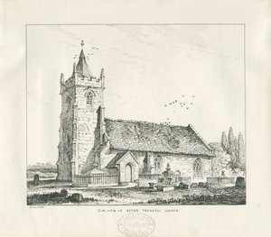 Acton Trussell Church by Thomas Peploe Wood
