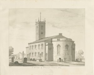 Bloxwich Church by Thomas Peploe Wood