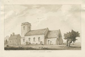 Ellenhall Church by Thomas Peploe Wood