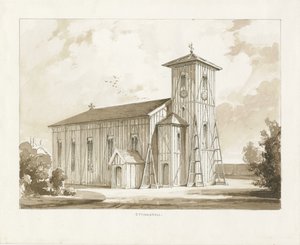 Ettingshall Church by Thomas Peploe Wood