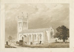 Norton Canes Church by Thomas Peploe Wood