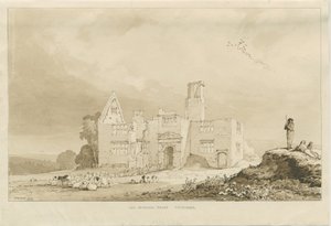 Tittensor - Old Manor House by Thomas Peploe Wood