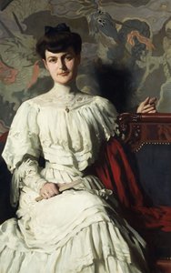 Portrait of Marthe Hientz by Thomas Pollock Anschutz
