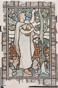 Eve, Cartoon for a Stained Glass Window