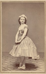 Portrait of a Ballet Dancer, c. 1860 by Thomas Rice Burnham
