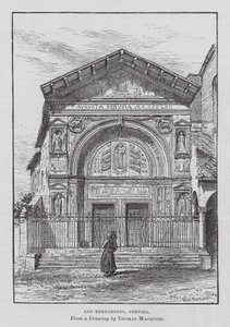 San Bernardino, Perugia by Thomas Robert Macquoid