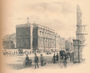 Exterior of the Banqueting Hall, Whitehall Palace, 1902
