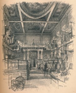 Interior of the Banqueting Hall, Whitehall Palace