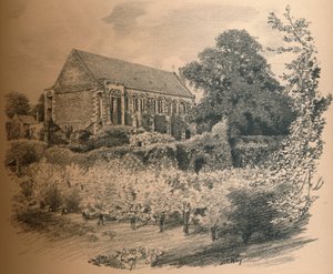 The Hall, Eltham Palace by Thomas Robert Way