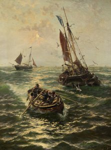 Putting the Catch Ashore by Thomas Rose Miles