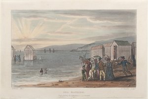 Sea Bathing, from Poetical Sketches of Scarborough, 1813