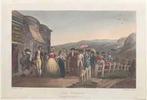 The Terrace, from Poetical Sketches of Scarborough, 1813