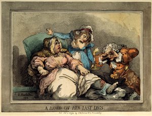 A Bawd on Her Last Legs, 1792 by Thomas Rowlandson