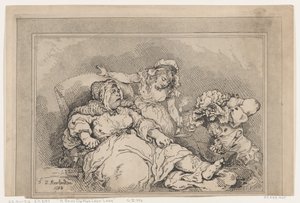 A Bawd on her Last Legs, 1792 by Thomas Rowlandson