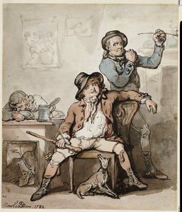 A Brace of Blackguards, 1789 by Thomas Rowlandson