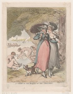 A View on the Banks of the Thames